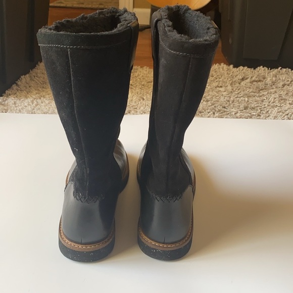 Clarks glick elmfield pull on leather boots - Picture 5 of 9